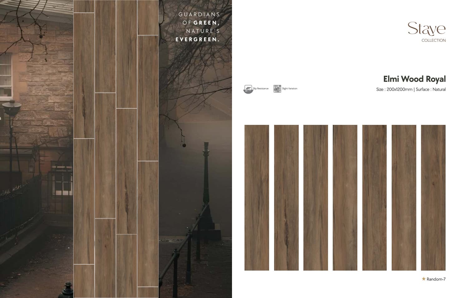 Stave Elmi Wood Royal 200x1200mm