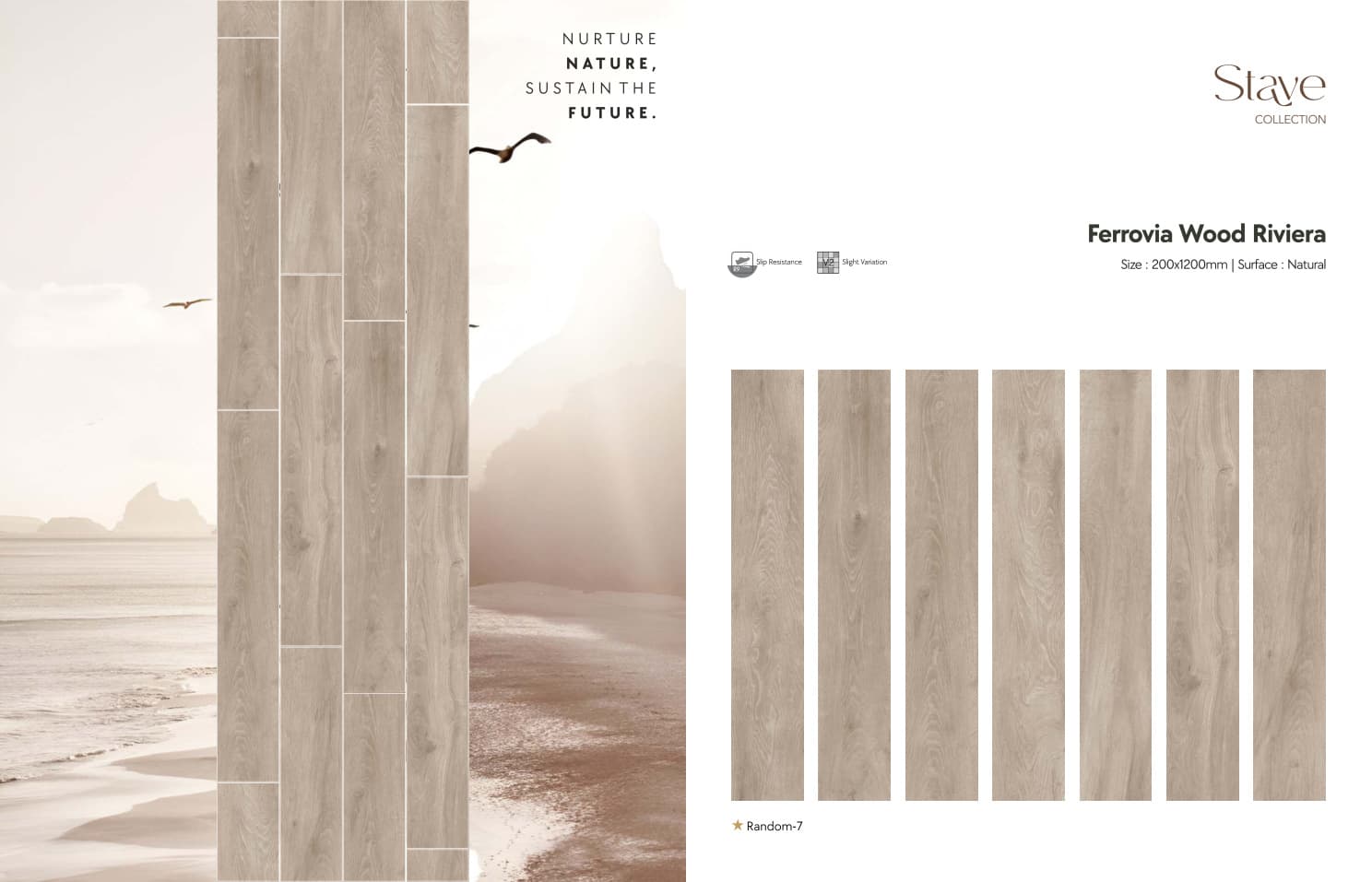 Stave Ferrovia Wood Riviera 200x1200mm