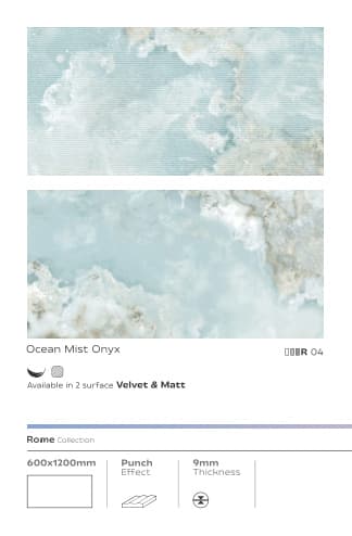 Rome Ocean Mist Onyx 600x1200mm