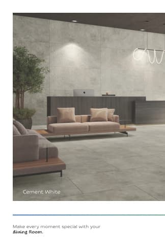 Cemento Cement White 600x1200mm