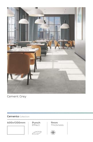 Cemento Cement Grey 600x1200mm