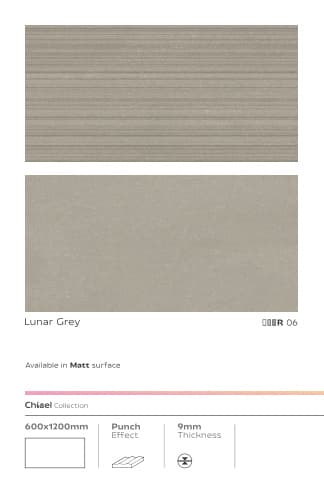 Chisel Lunar Grey 600x1200mm