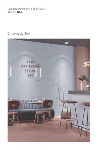 Pastel Chromatic Sky 600x1200mm