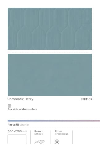 Pastel Chromatic Berry 600x1200mm