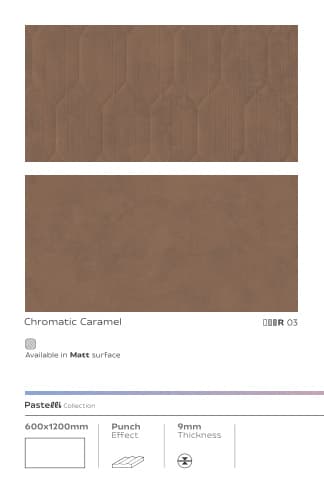 Pastel Chromatic Caramel 600x1200mm