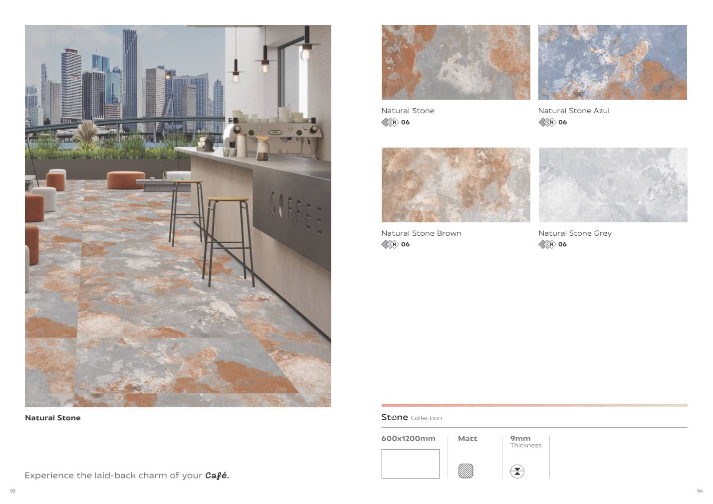 Stone Natural Stone Azul 600x1200mm