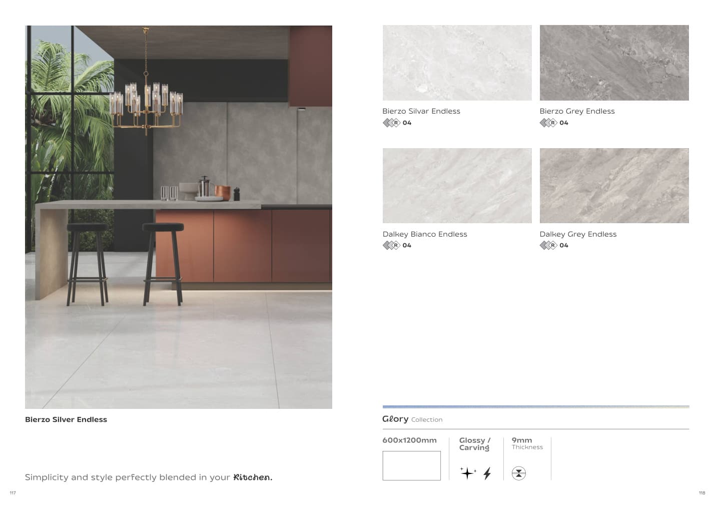 Glory Bierzo Grey Endless 600x1200mm