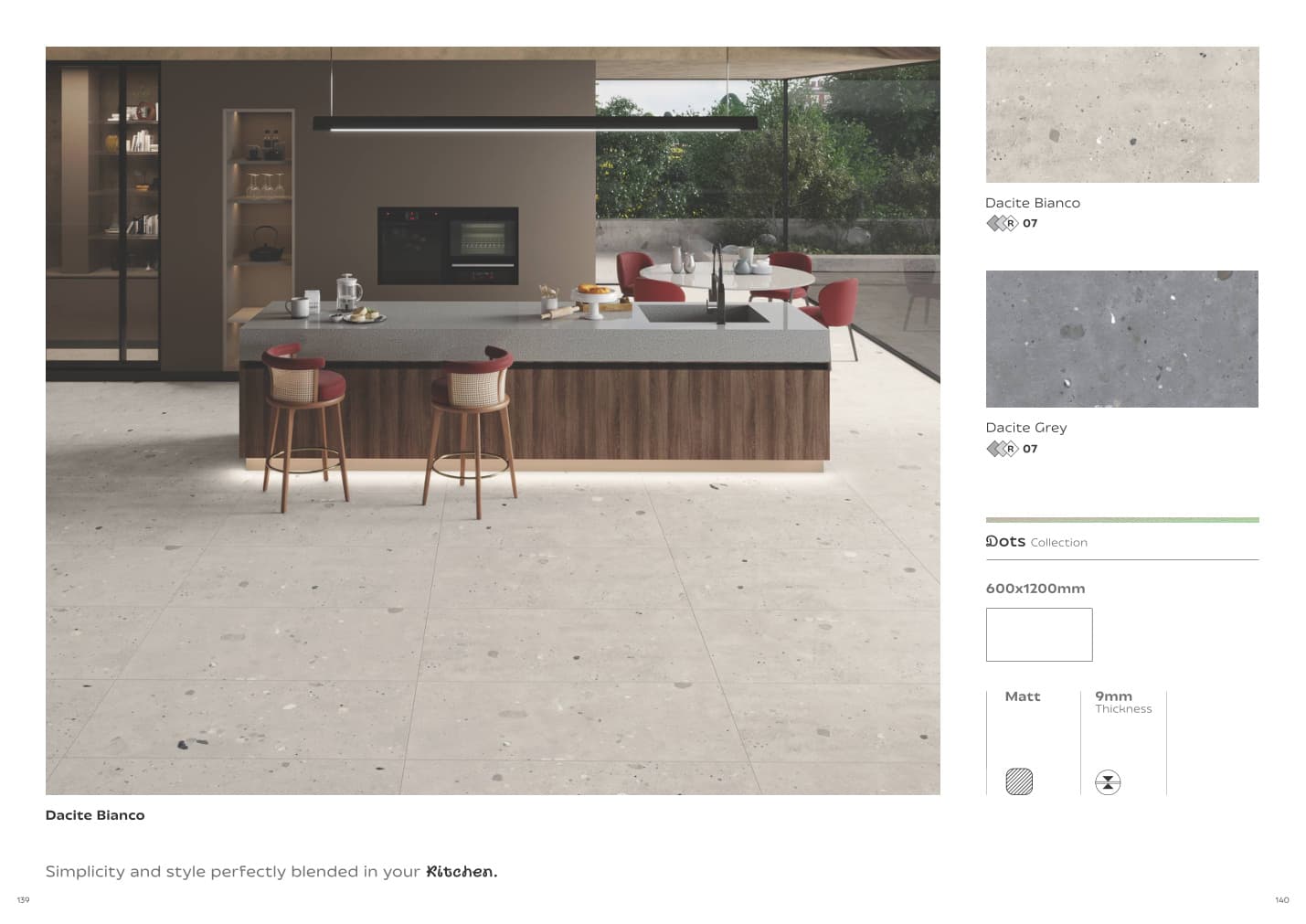 Iconic Dacite Bianco 600x1200mm