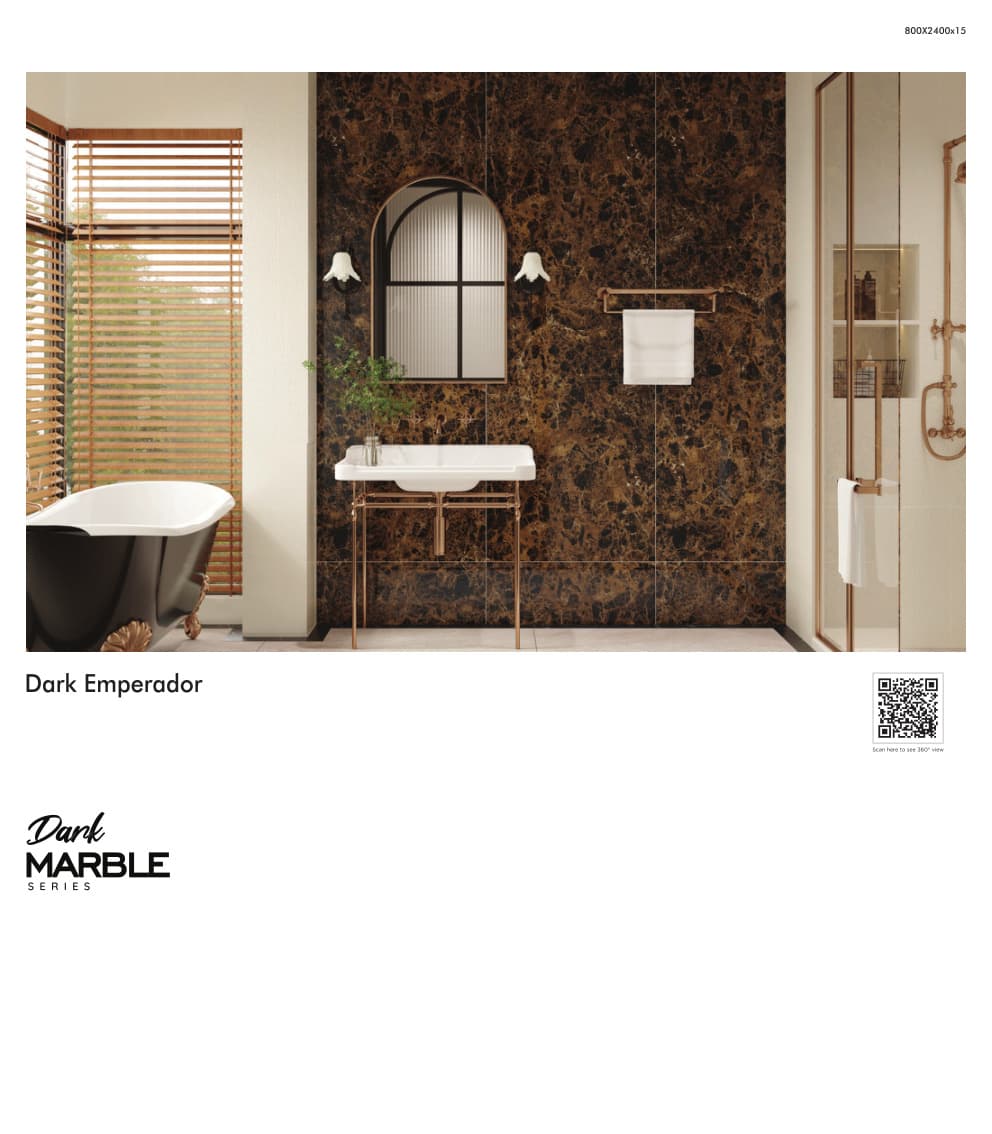 Dark Marble Dark Emperador 800x2400mm