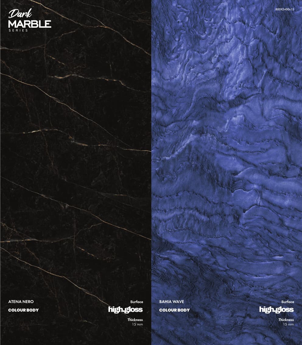 Dark Marble Atena Nero 800x2400mm