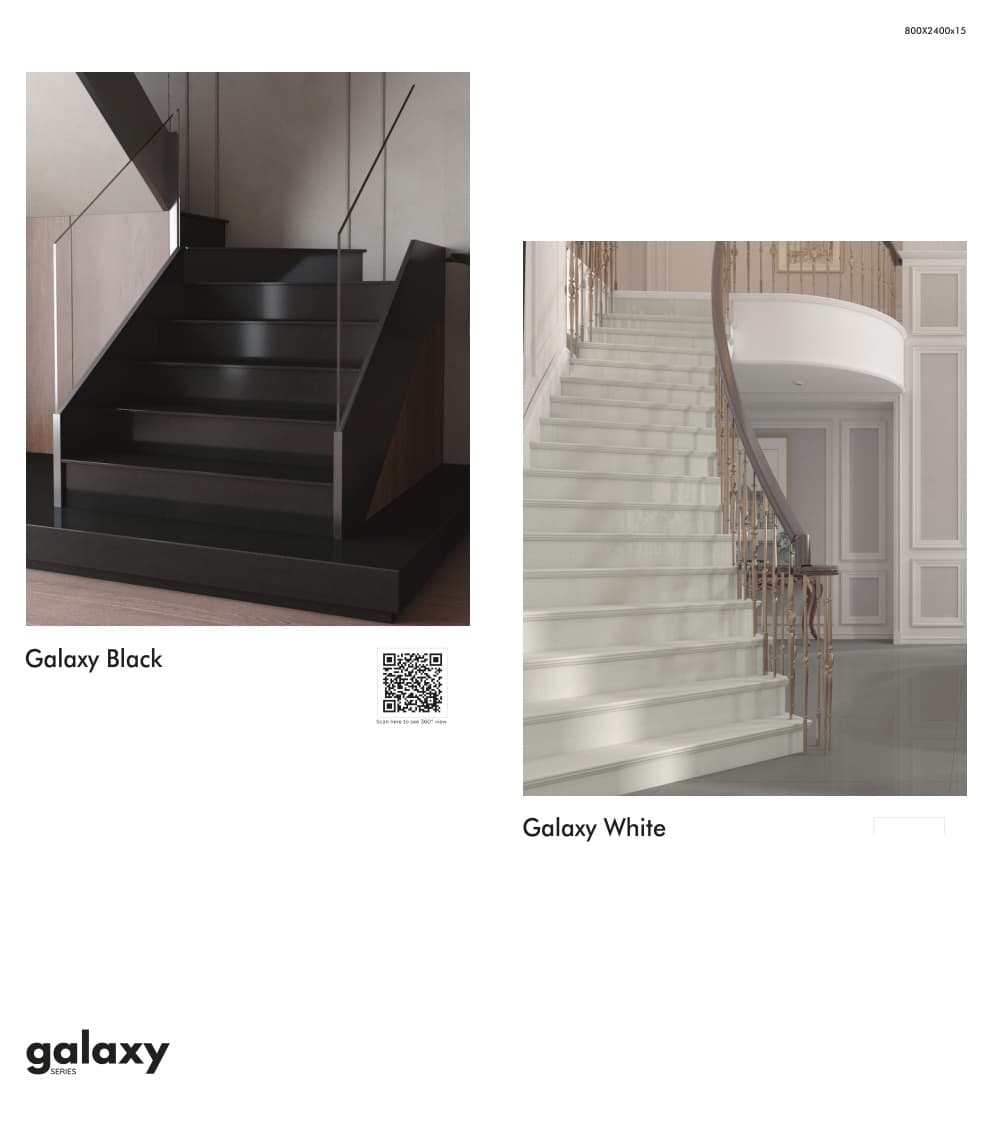 Galaxy Galaxy Black 800x2400mm