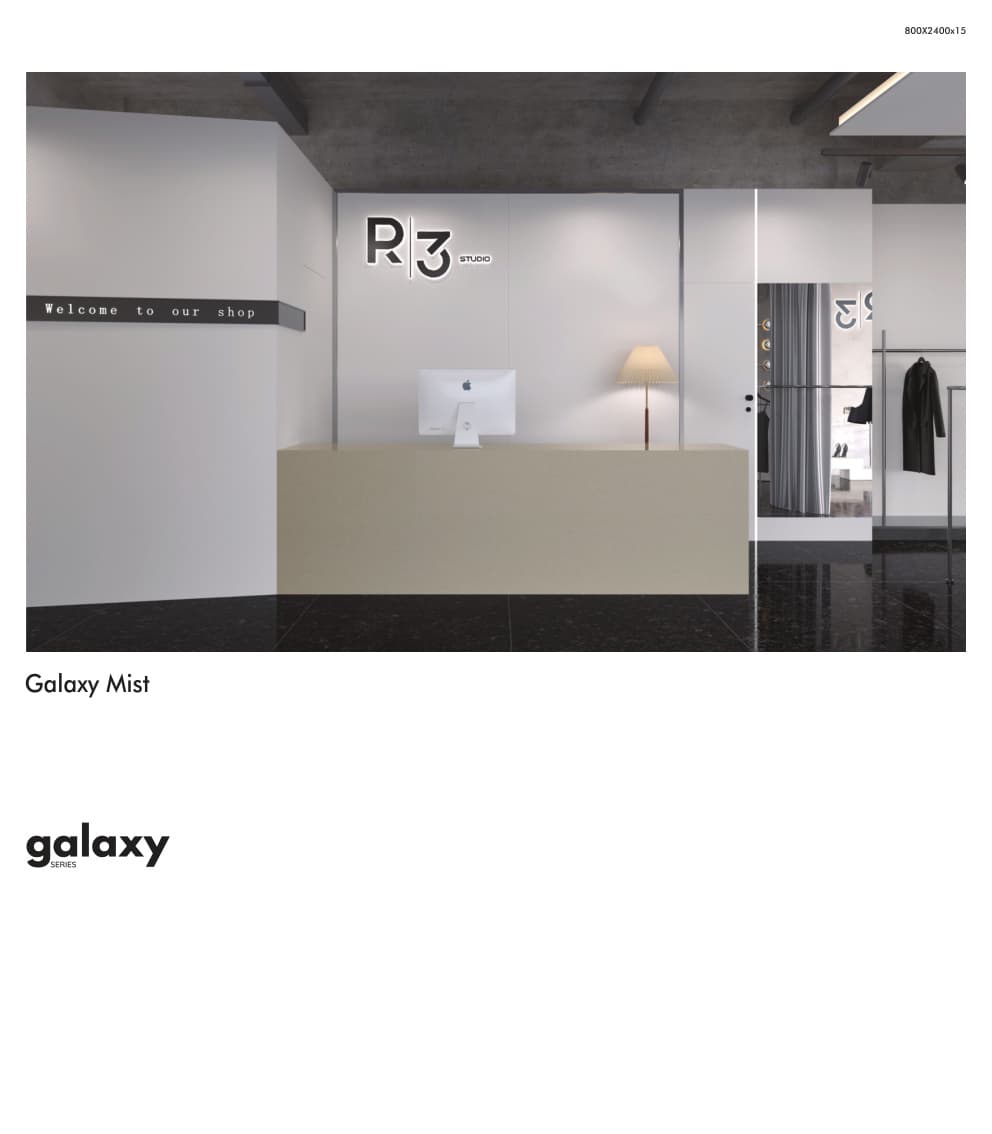 Galaxy Galaxy Mist 800x2400mm