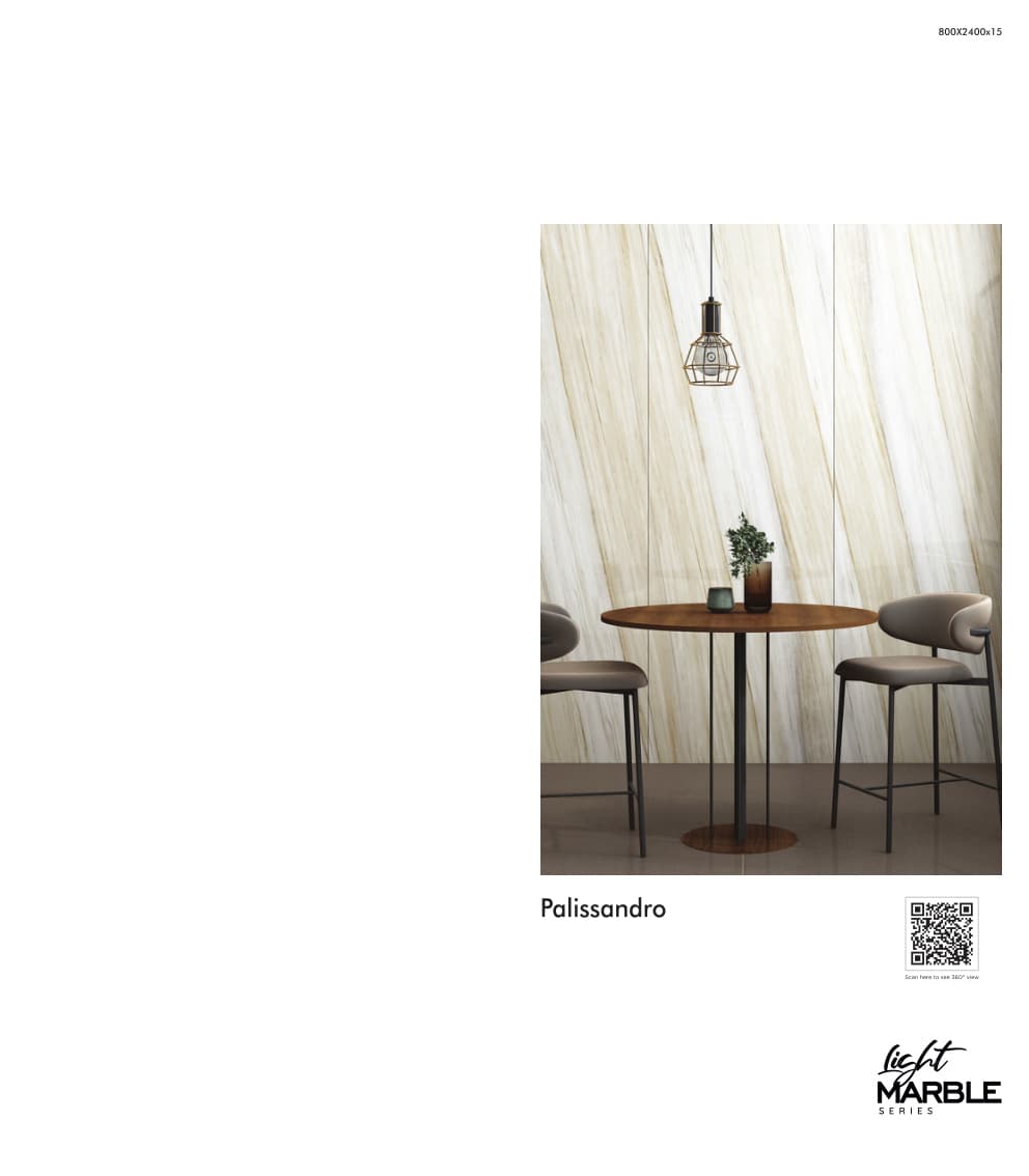 Light Marble Palissandro 800x2400mm