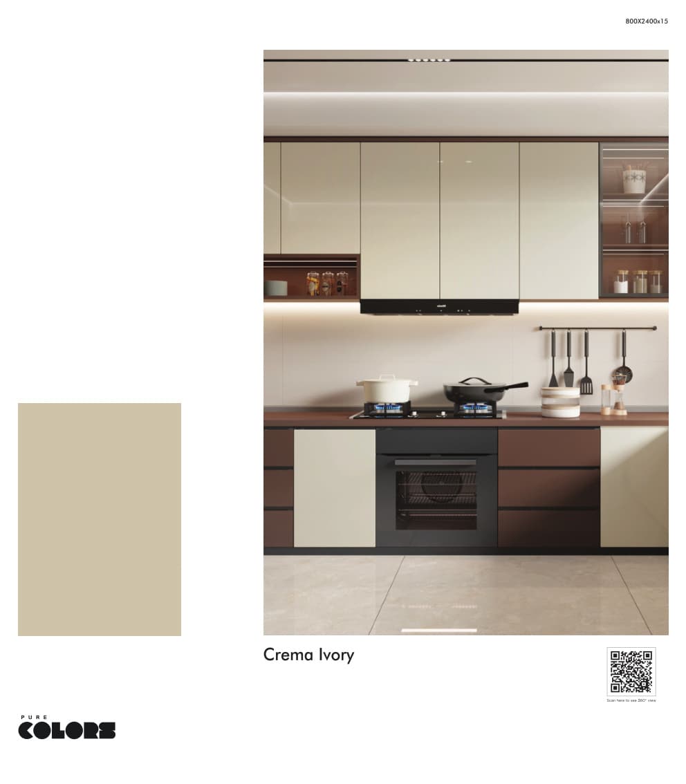 Pure Colors Crema Ivory 800x2400mm