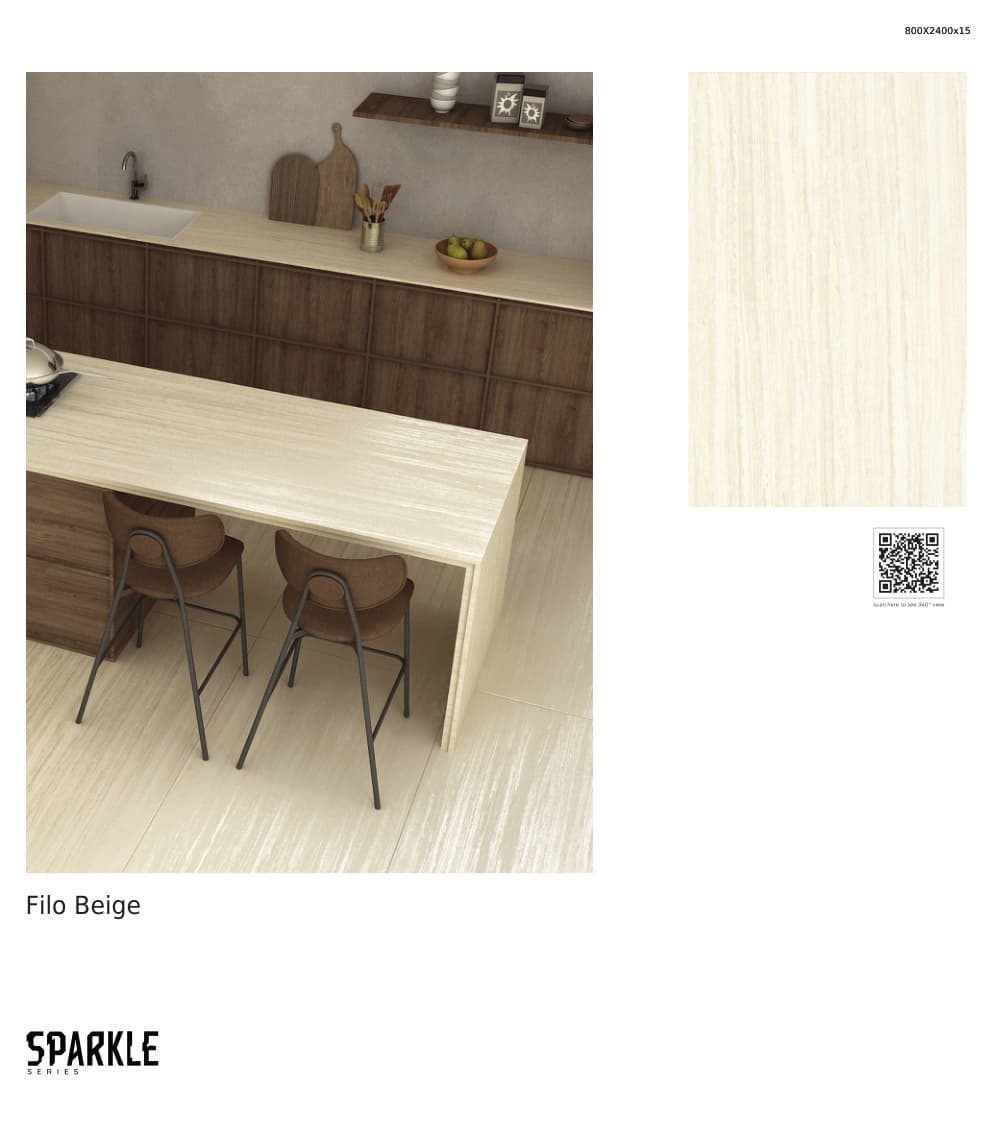 Sparkle Filo Beige 800x2400mm