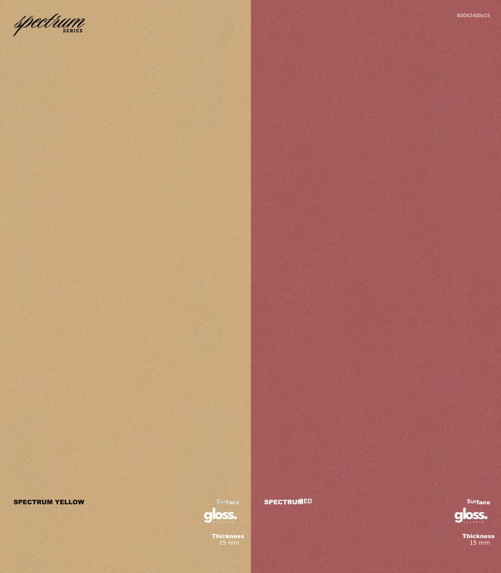 Spectrum Spectrumyellow 800x2400mm