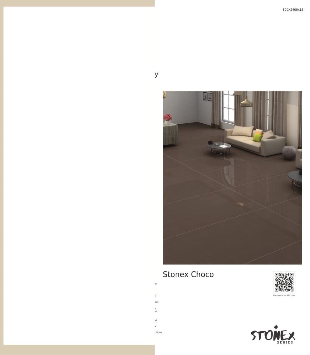 Stonex Stonexchoco 800x2400mm