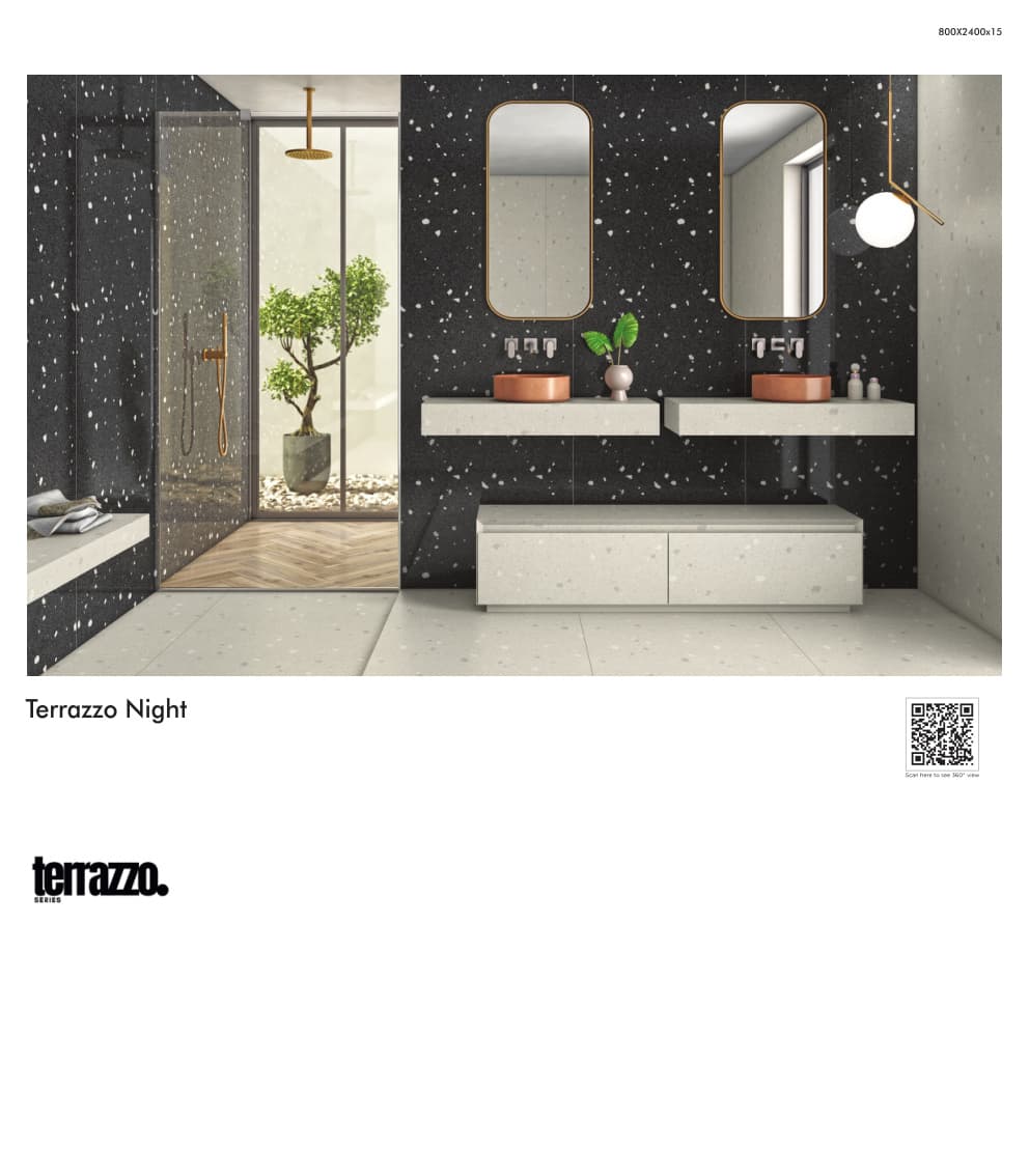 Terrazzo Terrazzo Night 800x2400mm