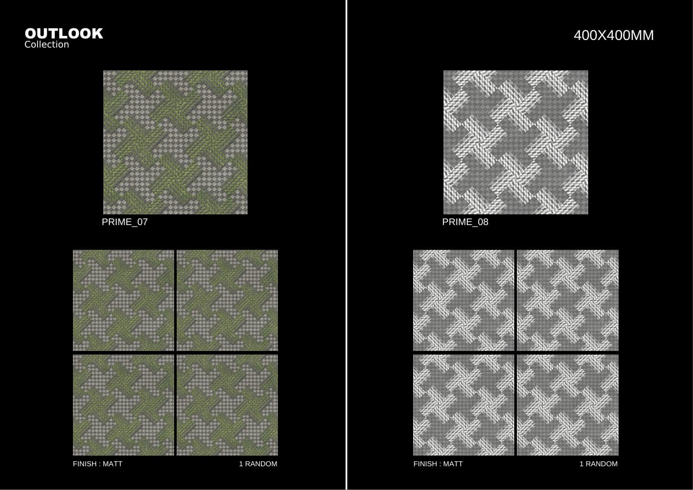 Prime 400x400mm outdoor tile