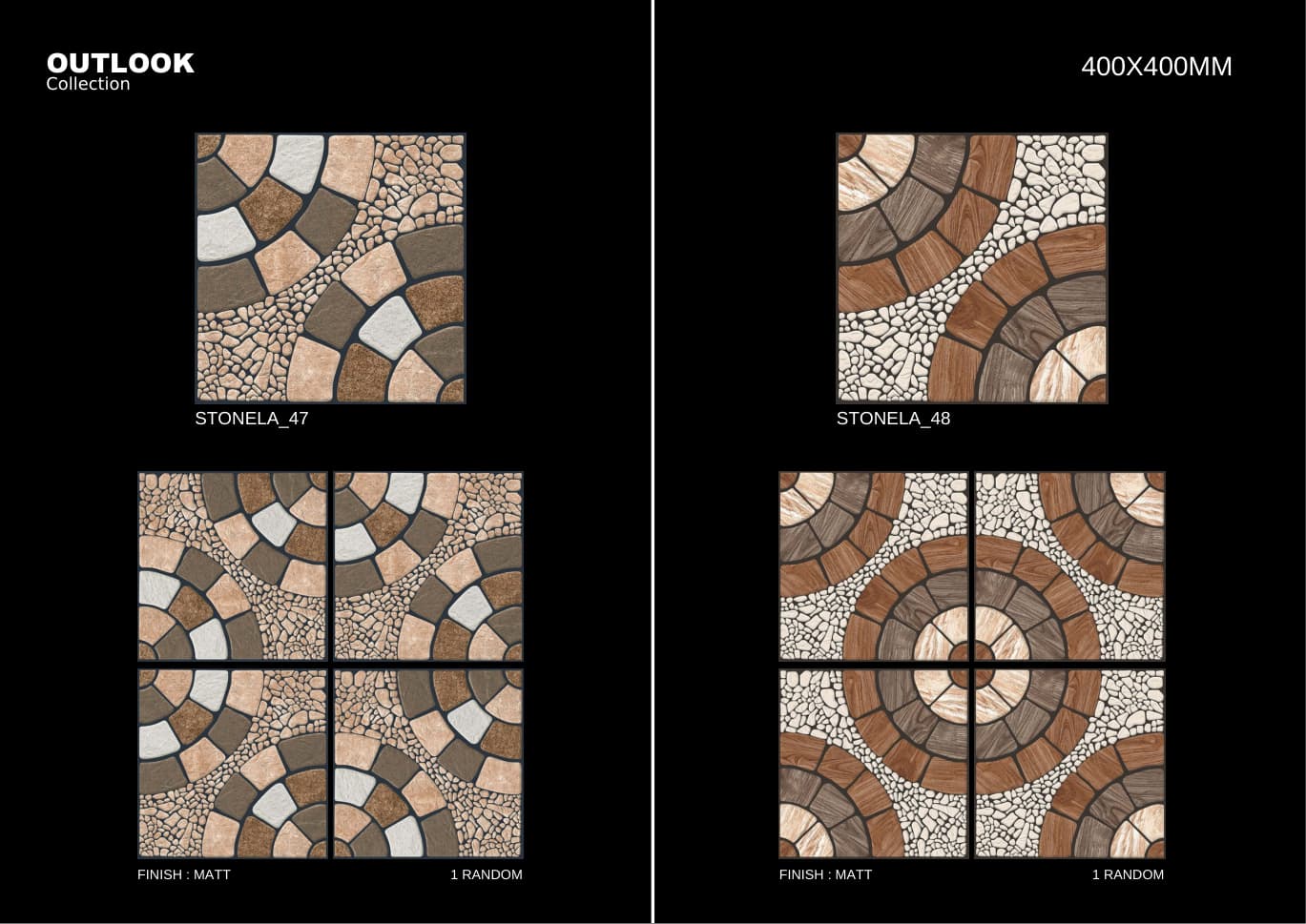 Stonela 400x400mm outdoor tile