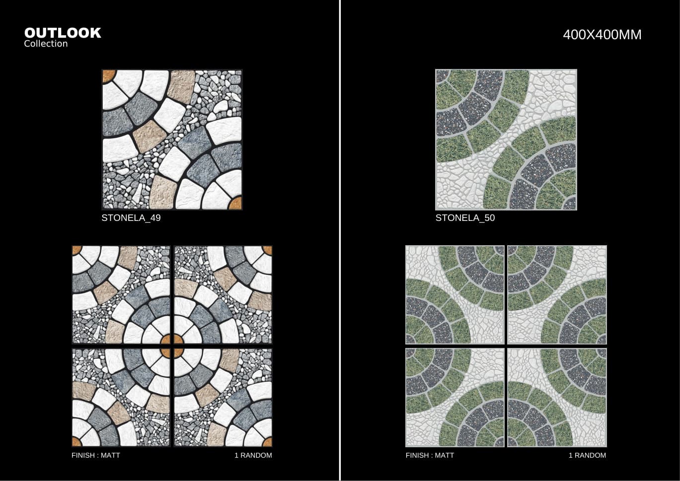 Stonela 400x400mm outdoor tile