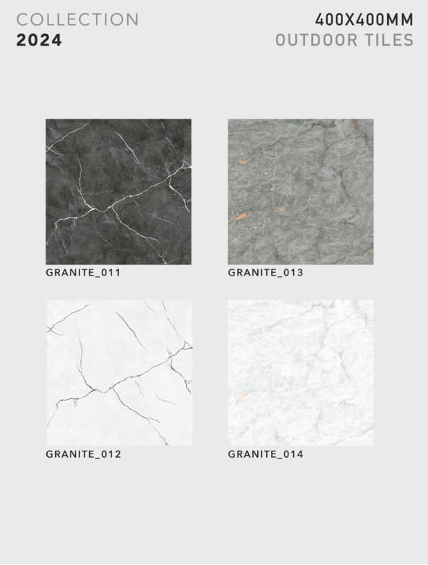 Granite 400x400mm outdoor tile