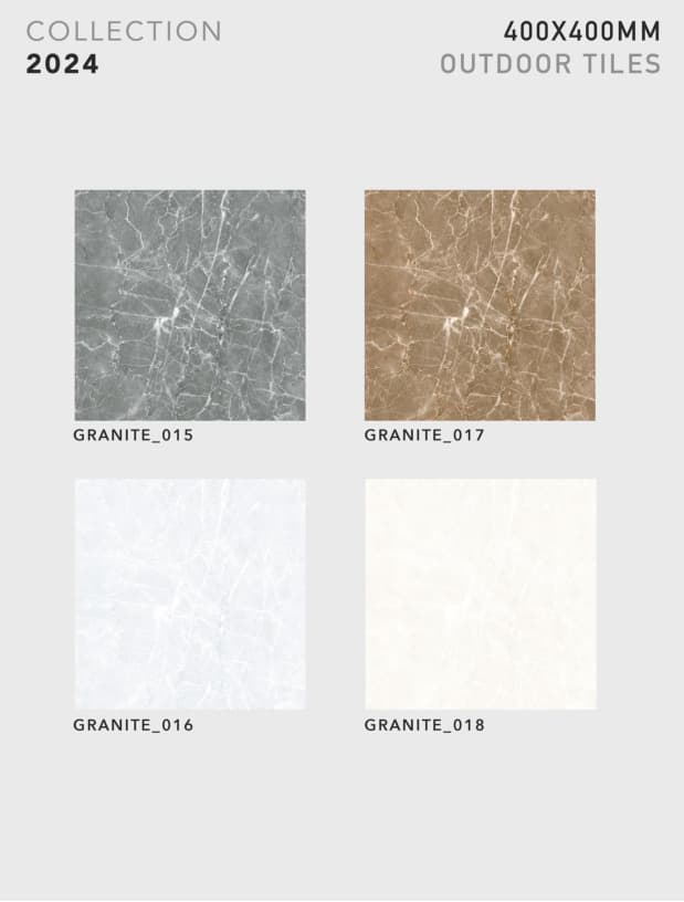 Granite 400x400mm outdoor tile