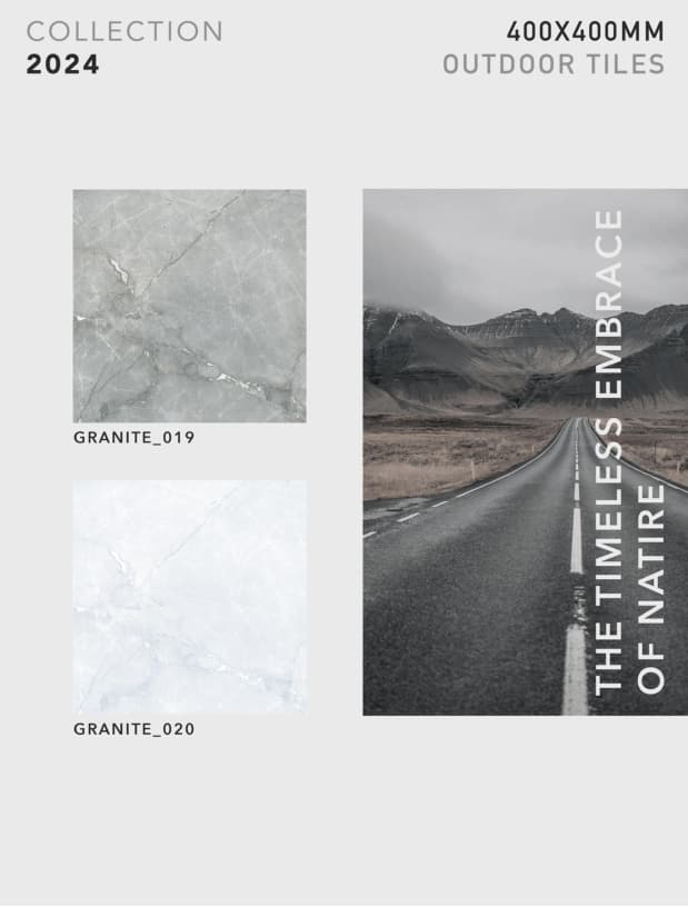 Granite 400x400mm outdoor tile