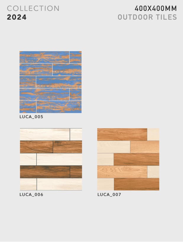 Luca 400x400mm outdoor tile