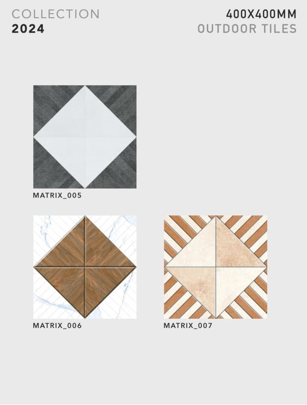 Matrix 400x400mm outdoor tile