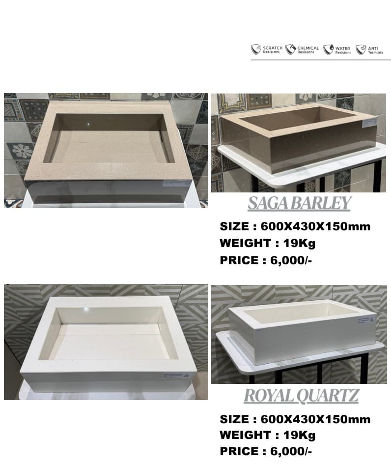 Handmade Table Top Saga Barley