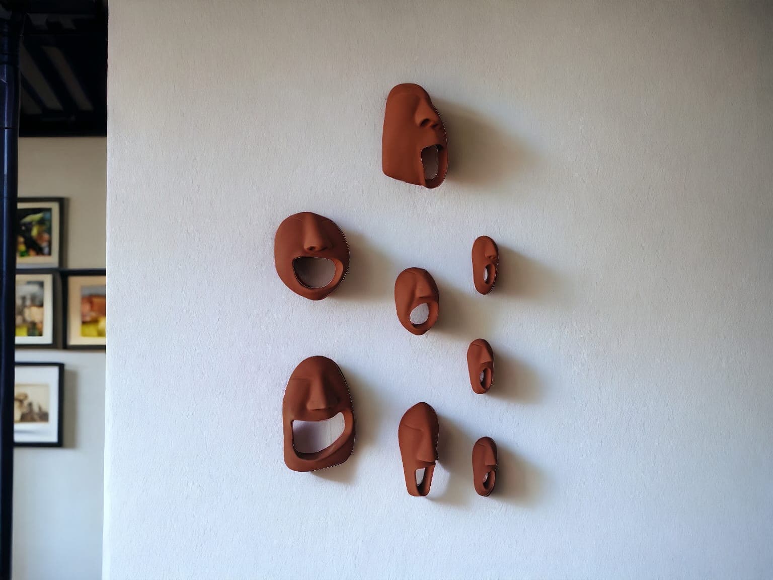 Spirit Faces wall art