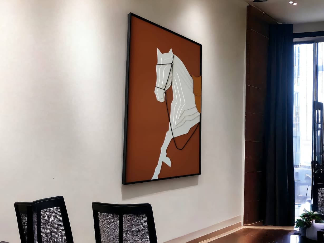 Brown Horse Wall Art wall art