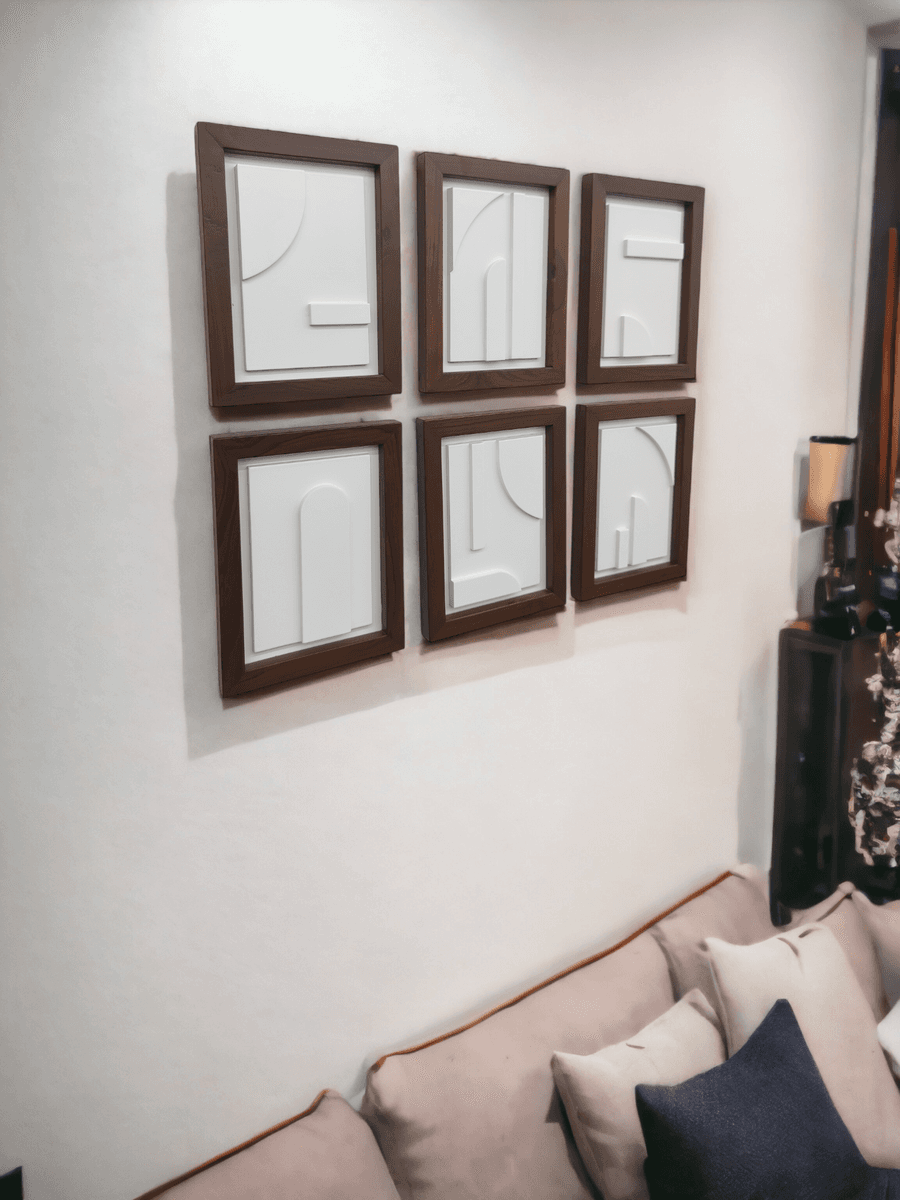 Abstract Wall Art (Set Of 6) wall art